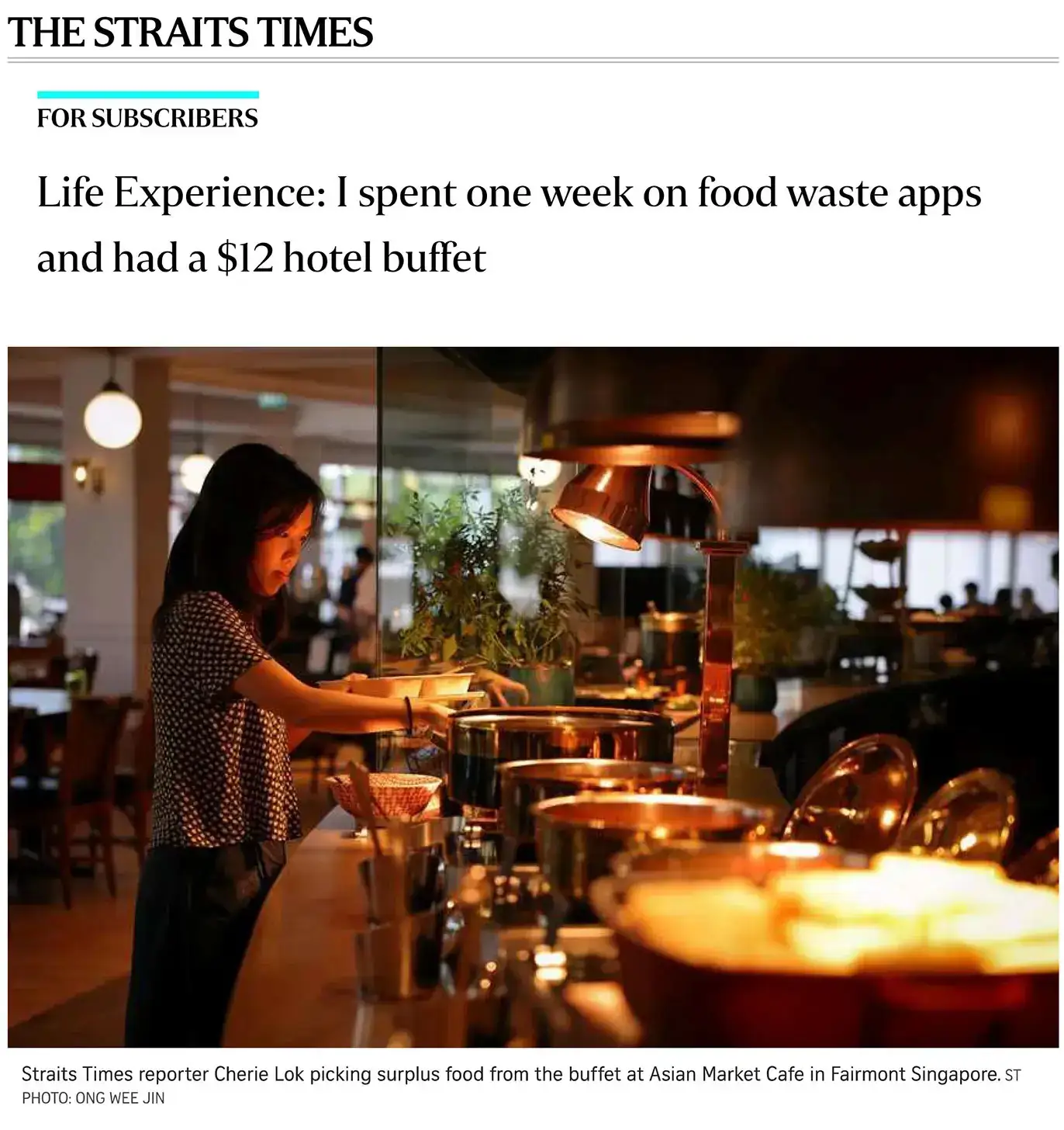 Life Experience: I spent one week on food waste apps and had a $12 hotel buffet 