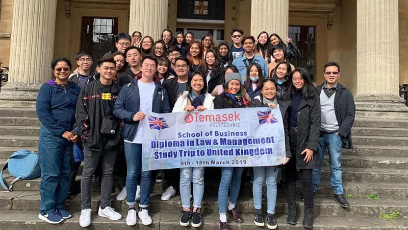 Law students travelling overseas for learning journeys